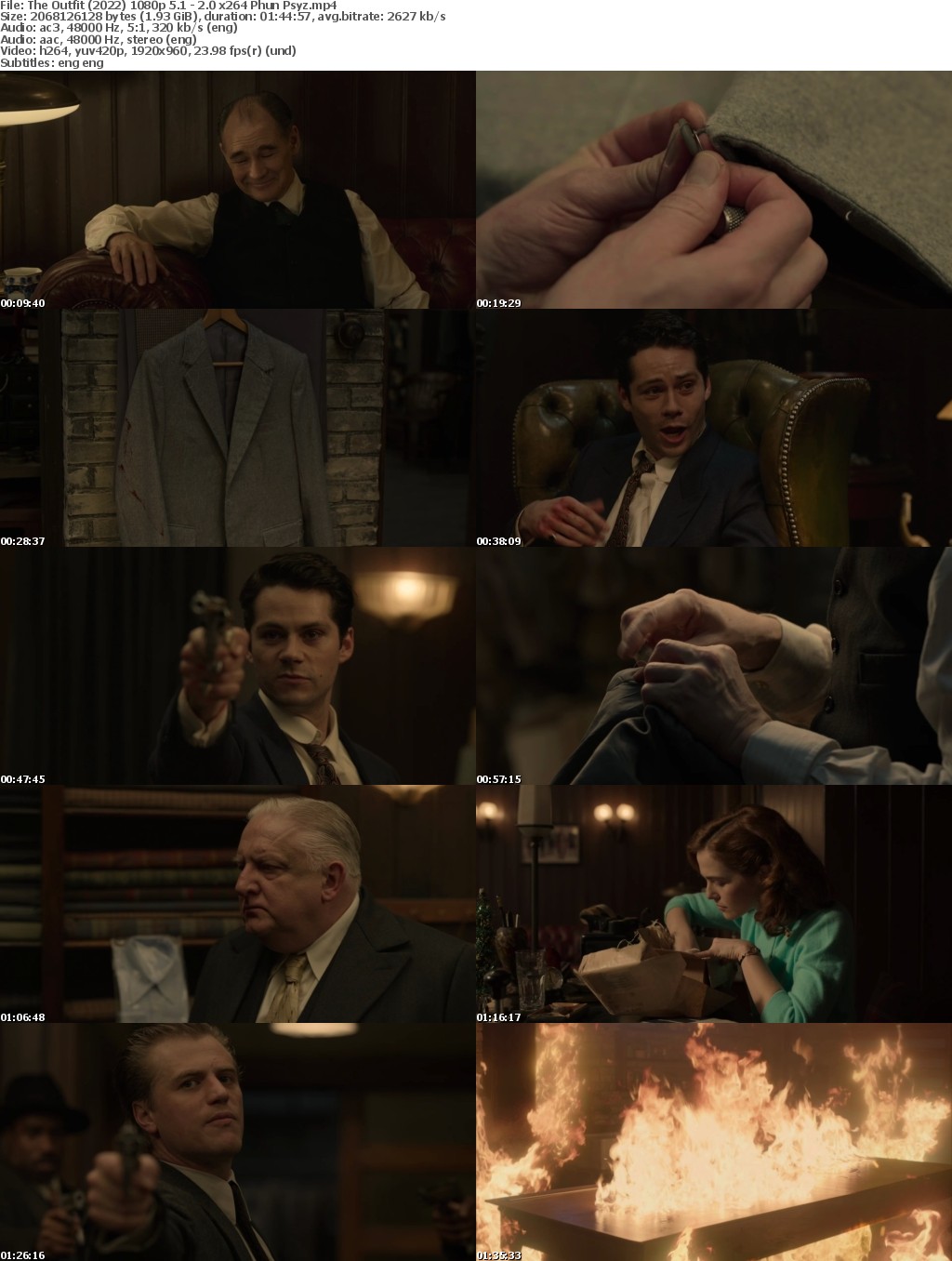 The Outfit (2022) 1080p 5 1 - 2 0 x264 Phun Psyz