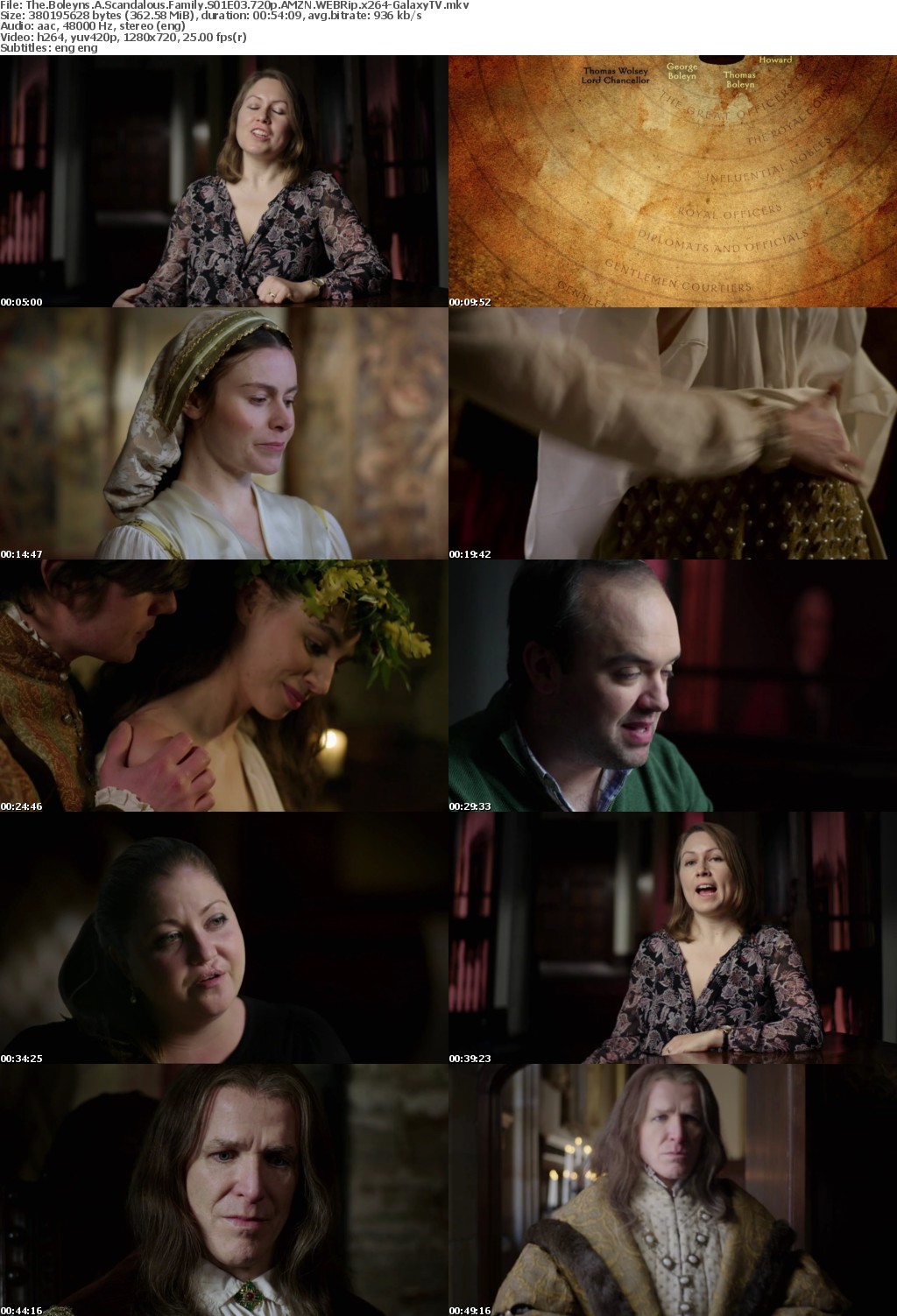 The Boleyns A Scandalous Family S01 COMPLETE 720p AMZN WEBRip x264-GalaxyTV