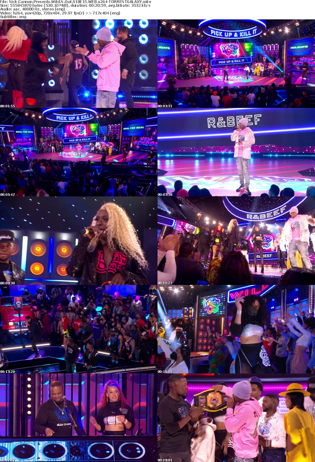 Nick Cannon Presents Wild N Out S18E15 WEB x264-GALAXY