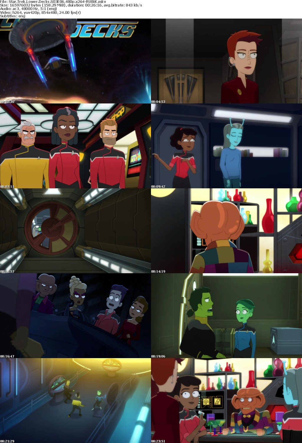 Star Trek Lower Decks S03E06 480p x264-RUBiK