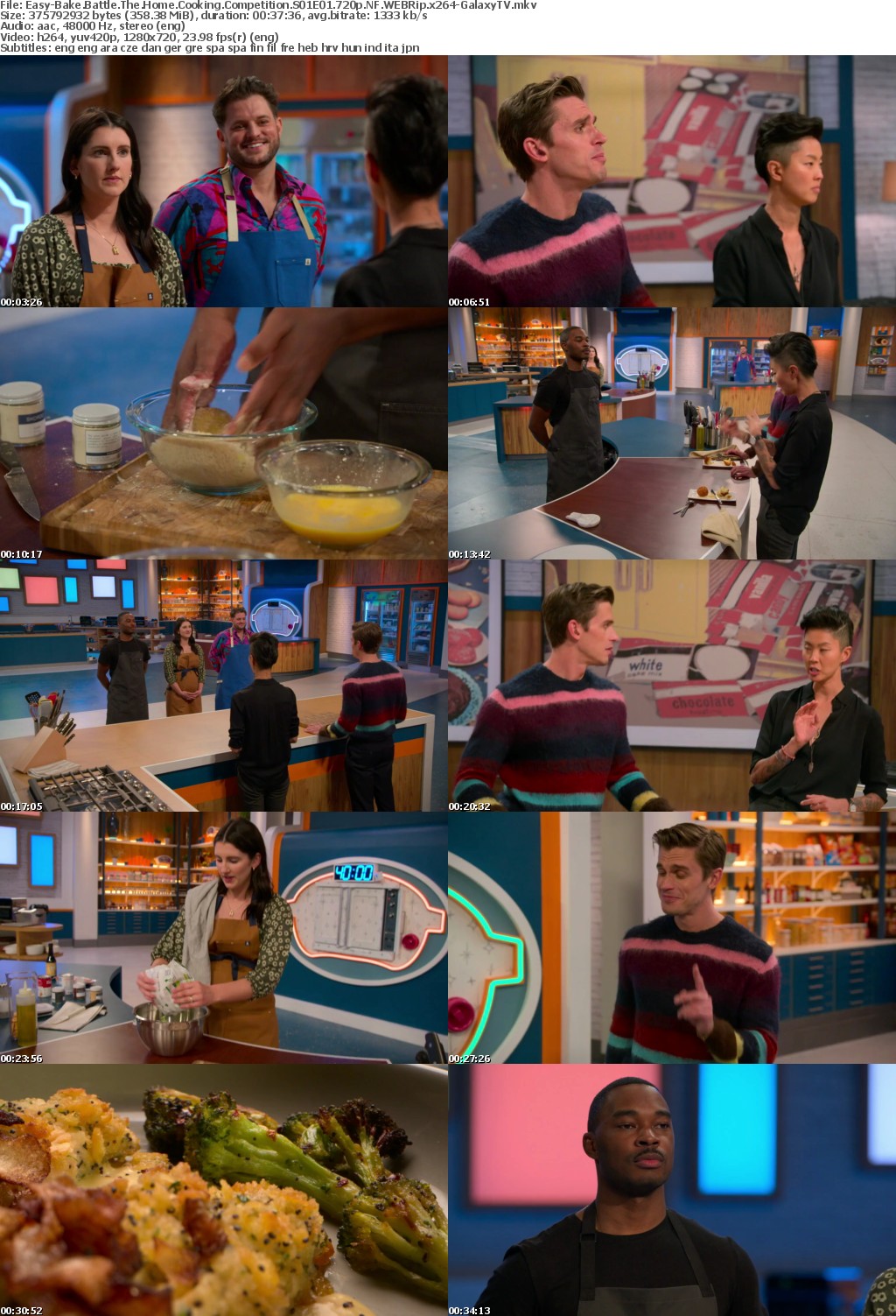 Easy-Bake Battle The Home Cooking Competition S01 COMPLETE 720p NF WEBRip x264-GalaxyTV