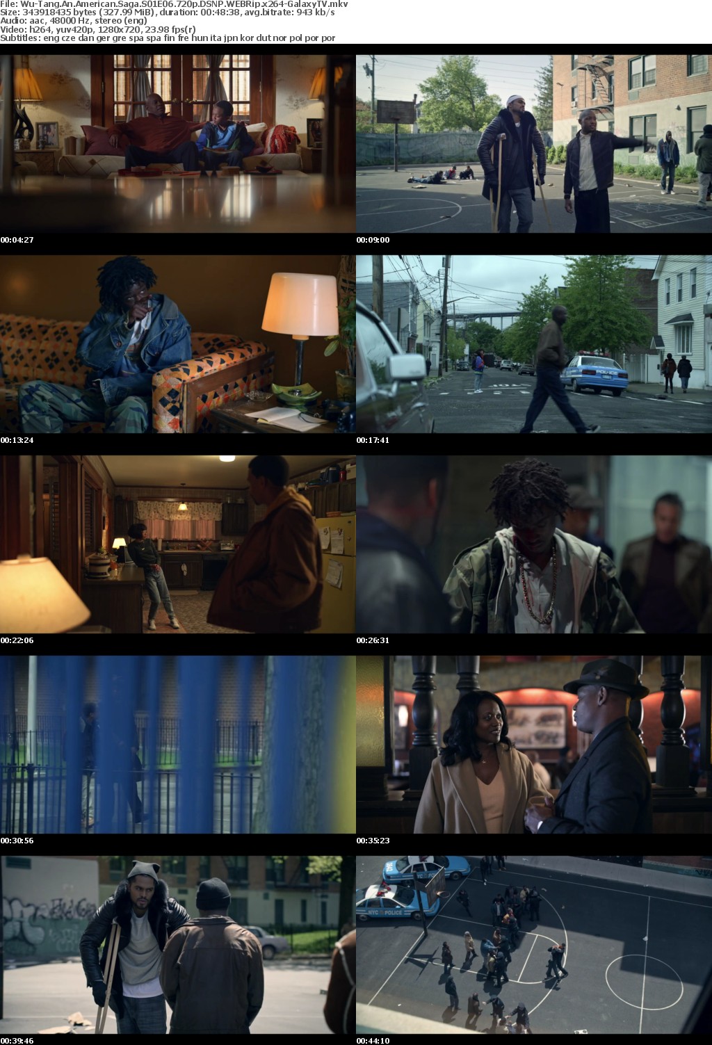 Wu-Tang An American Saga S01 COMPLETE 720p DSNP WEBRip x264-GalaxyTV