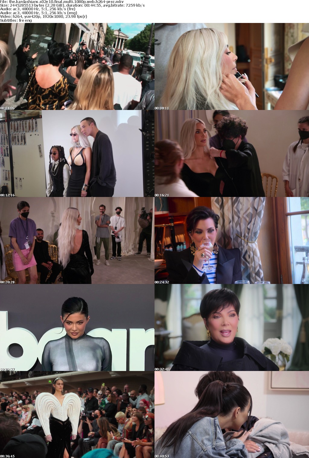 The Kardashians S02E10 FiNAL MULTi 1080p WEB H264-PREZ