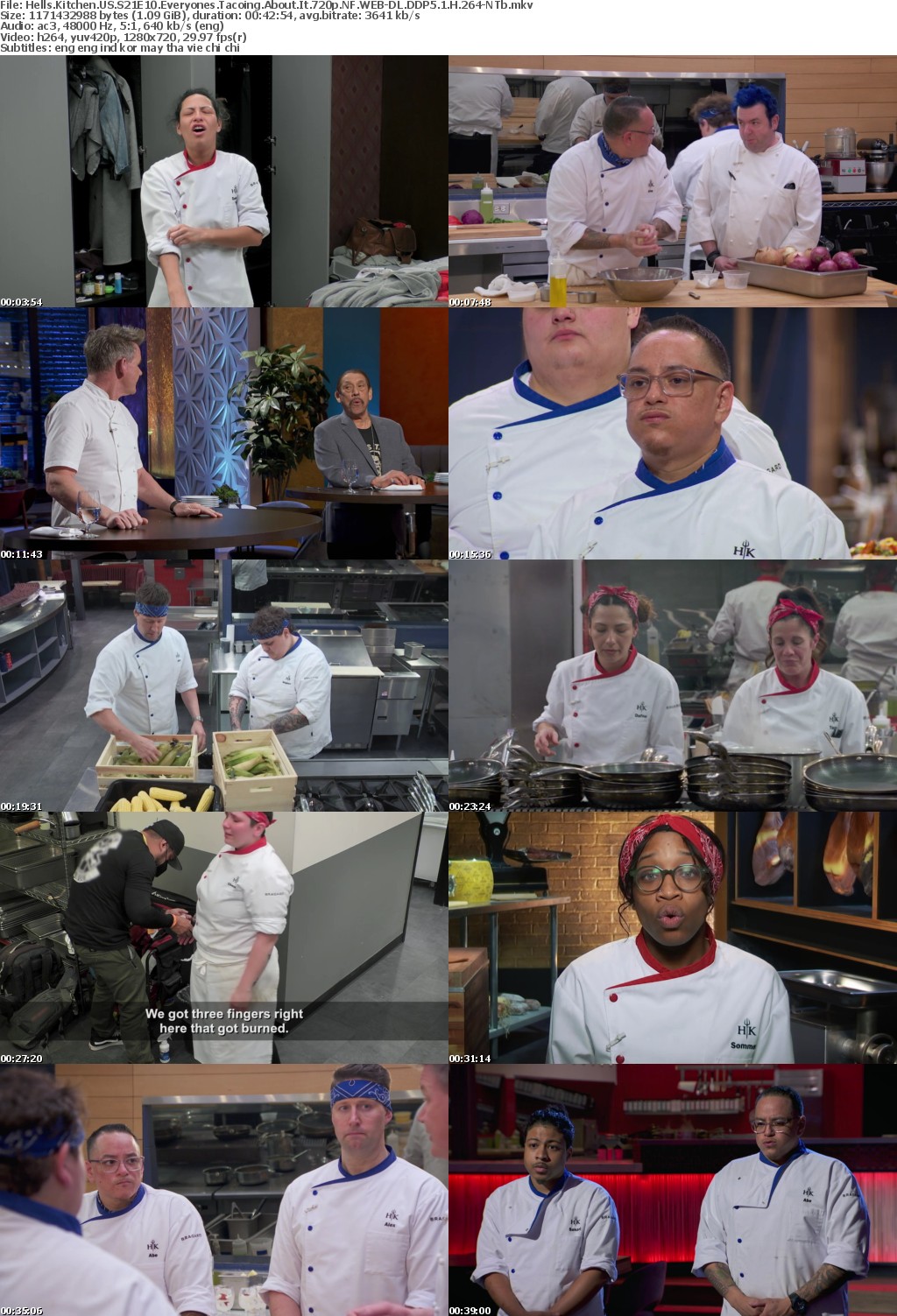 Hells Kitchen US S21E10 Everyones Tacoing About It 720p NF WEBRip DDP5 1 x264-NTb