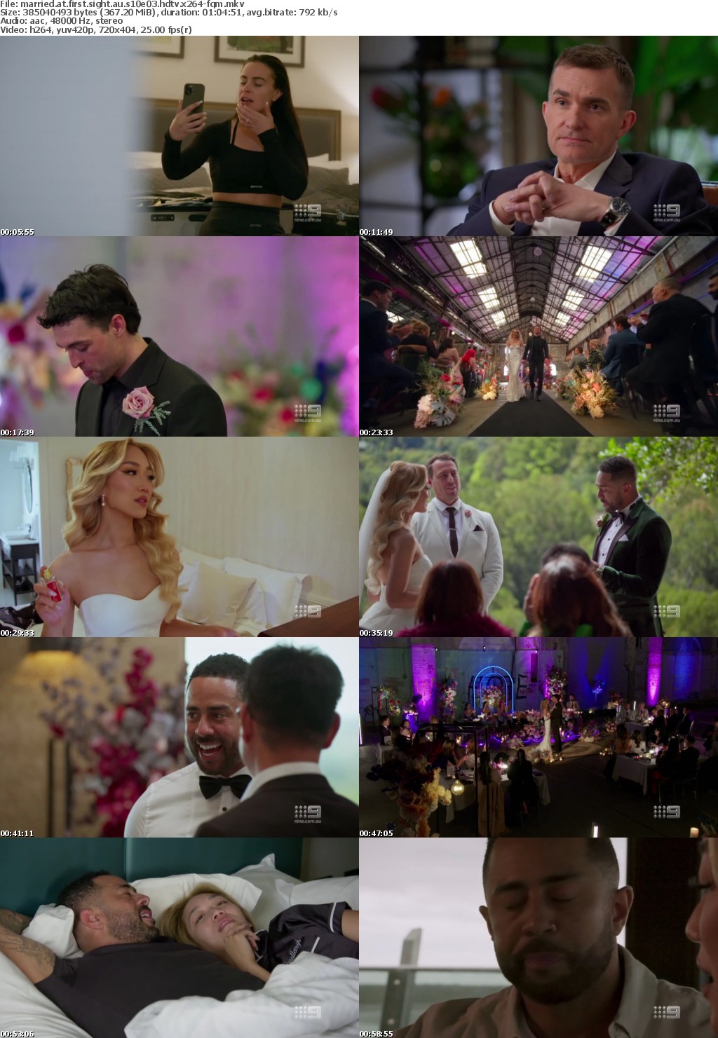 Married At First Sight AU S10E03 HDTV x264-FQM