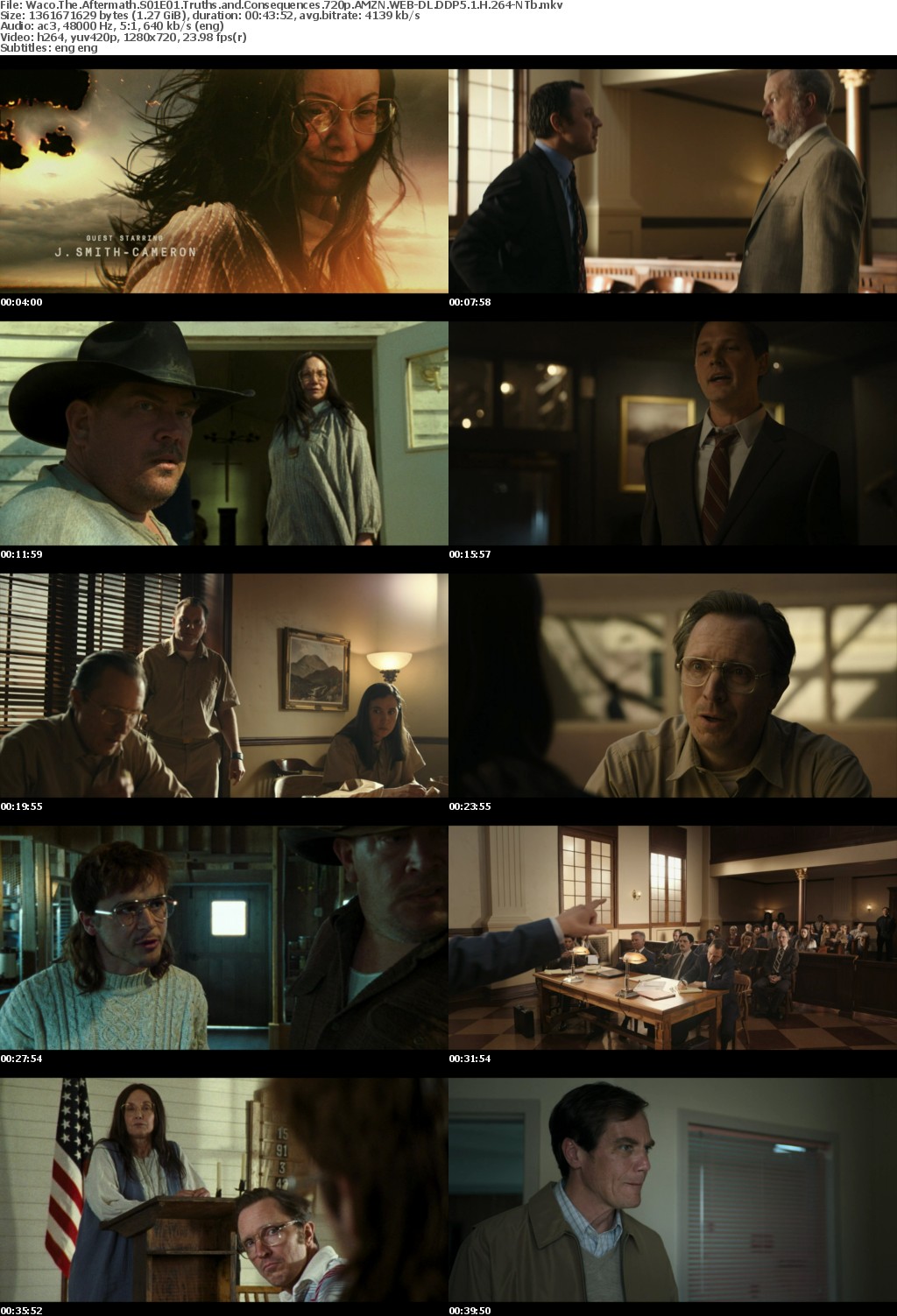 Waco The Aftermath S01E01 Truths and Consequences 720p AMZN WEBRip DDP5 1 x264-NTb