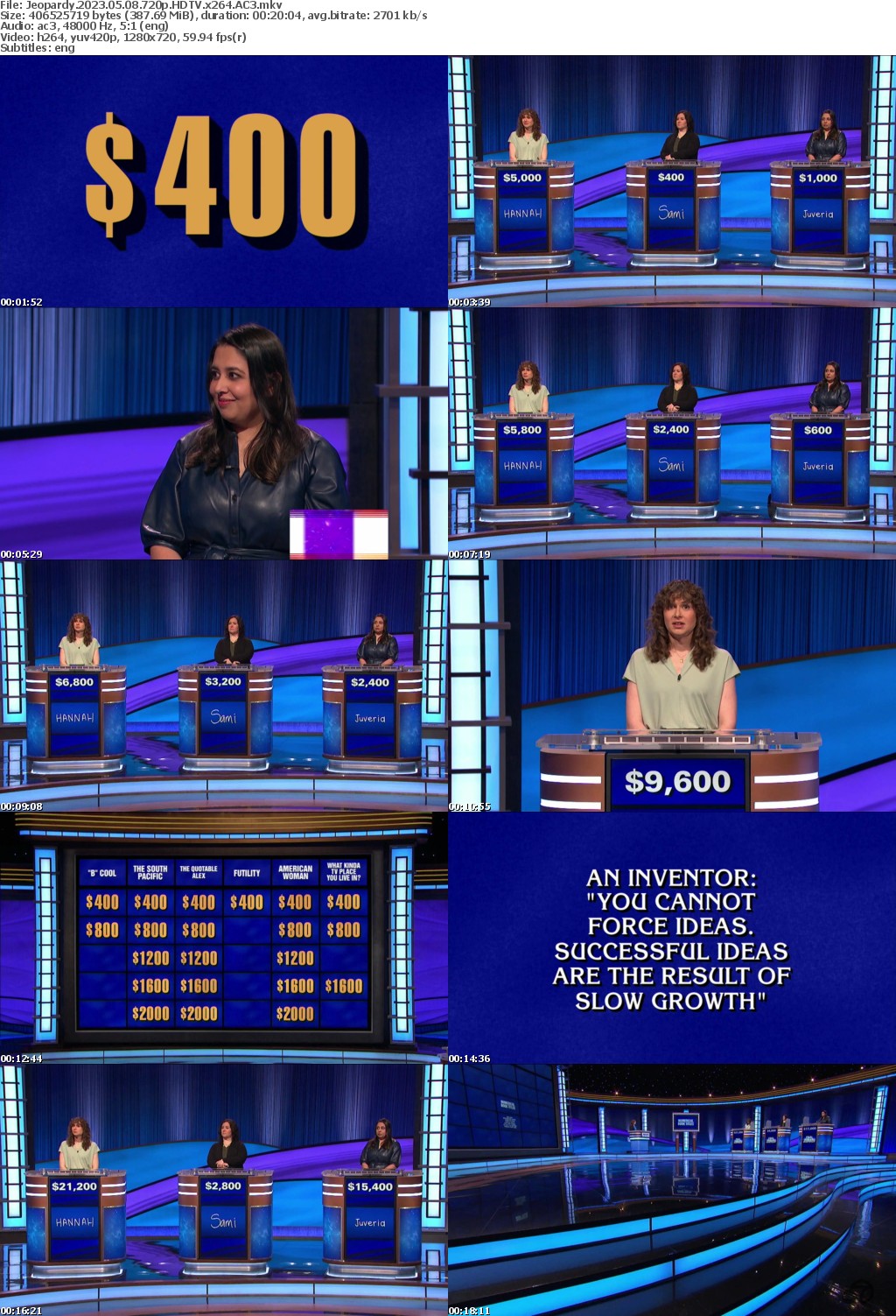 Jeopardy 2023 05 08 720p HDTV x264 AC3 atgoat