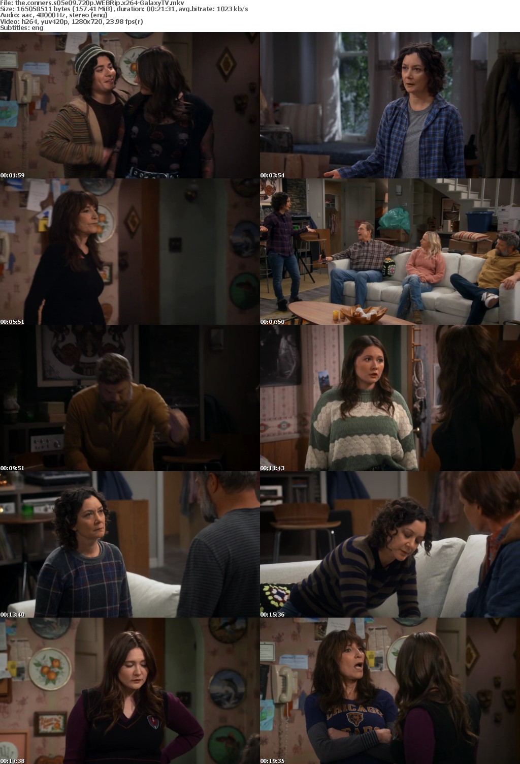 The Conners S05 COMPLETE 720p WEBRip x264-GalaxyTV