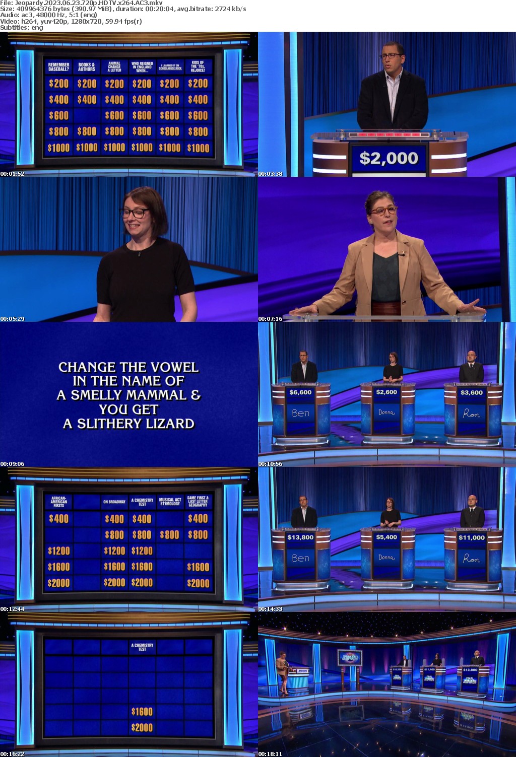 Jeopardy 2023 06 23 720p HDTV x264 AC3 atgoat