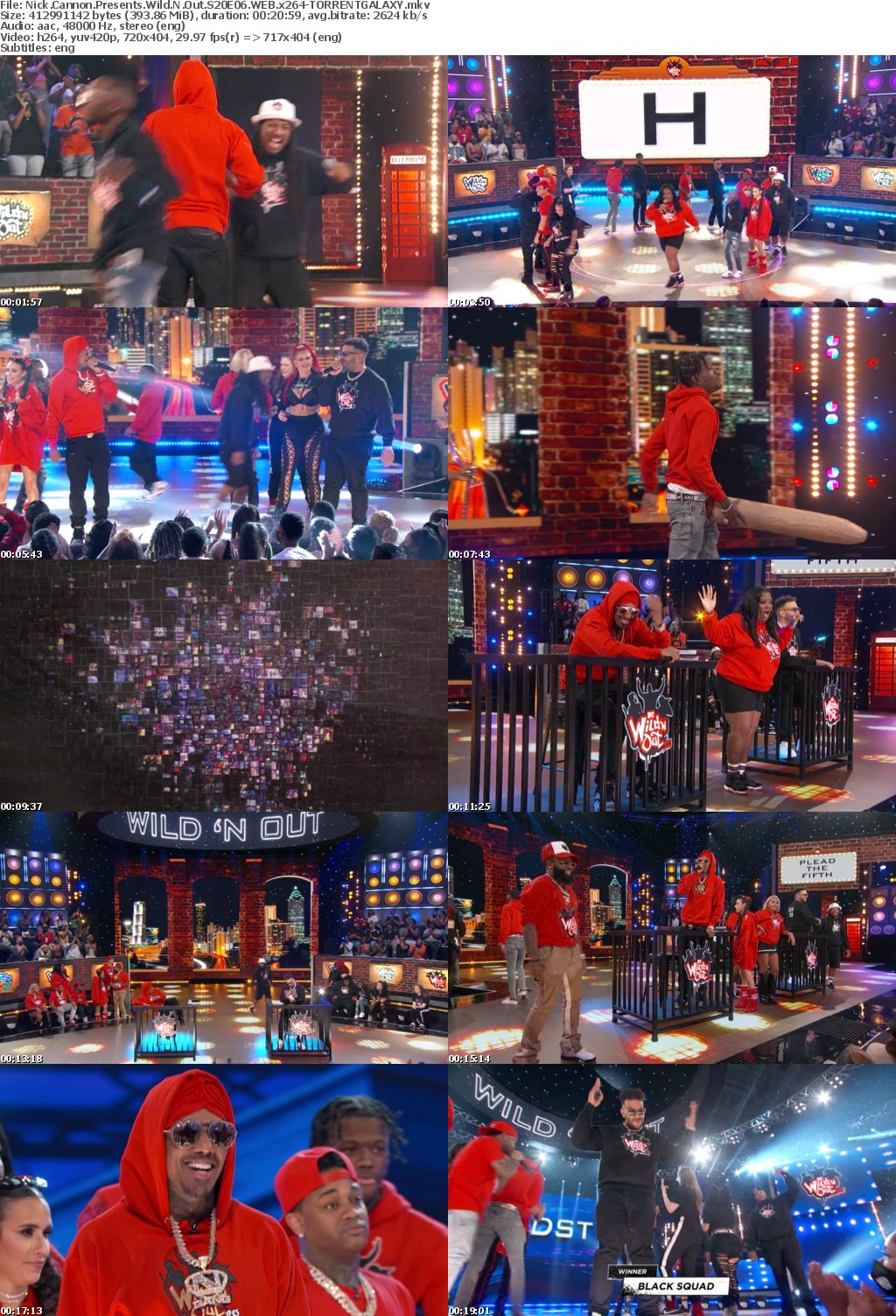 Nick Cannon Presents Wild N Out S20E06 WEB x264-GALAXY