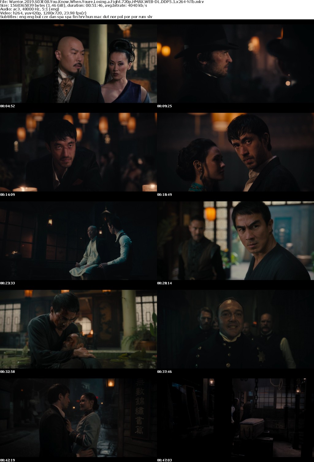 Warrior 2019 S03E08 You Know When Youre Losing a Fight 720p HMAX WEB-DL DDP5 1 x264-NTb