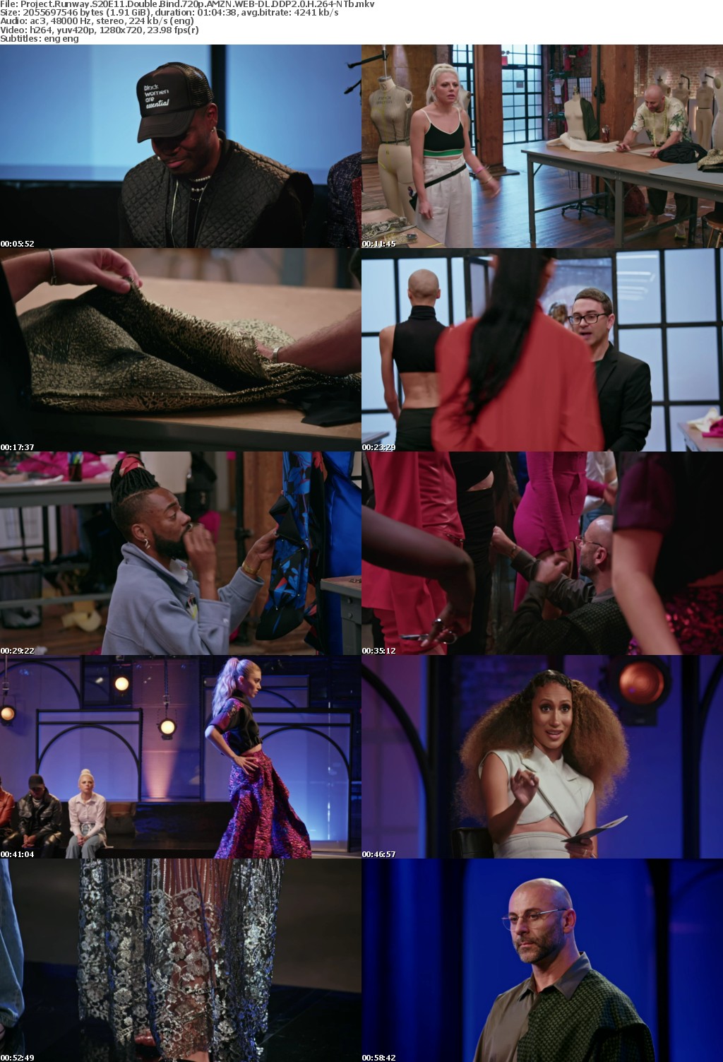 Project Runway S20E11 Double Bind 720p AMZN WEB-DL DDP2 0 H 264-NTb
