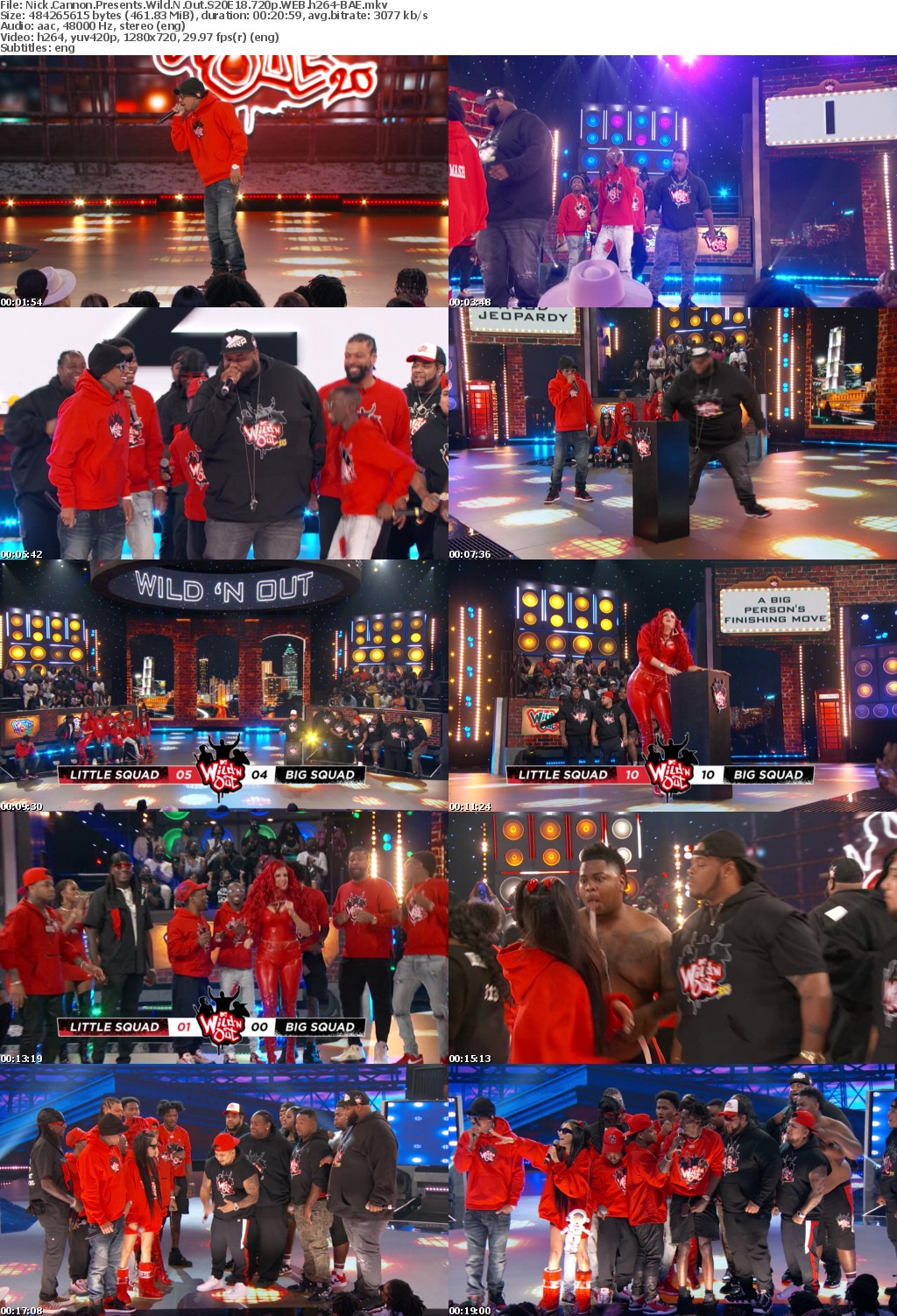 Nick Cannon Presents Wild N Out S20E18 720p WEB h264-BAE