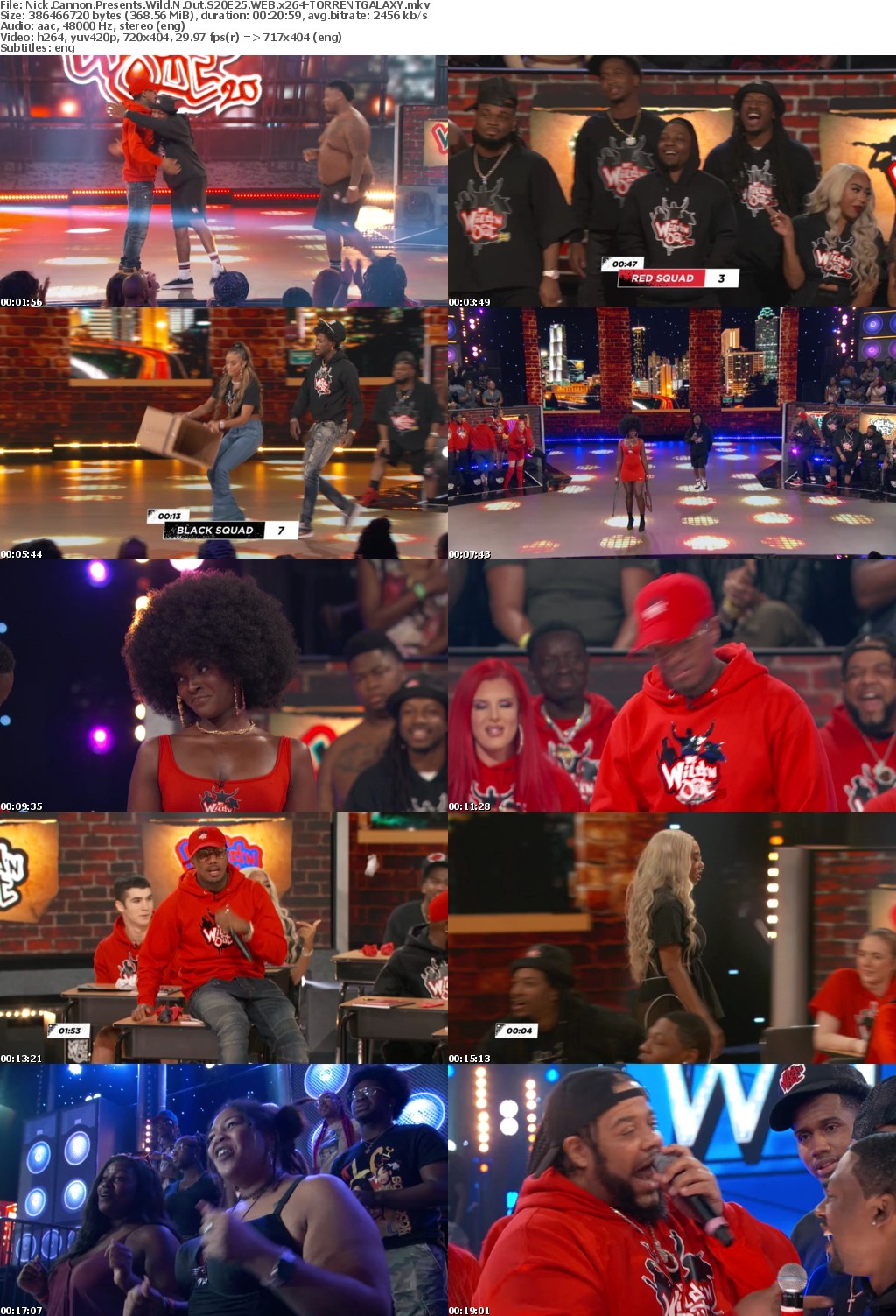 Nick Cannon Presents Wild N Out S20E25 WEB x264-GALAXY