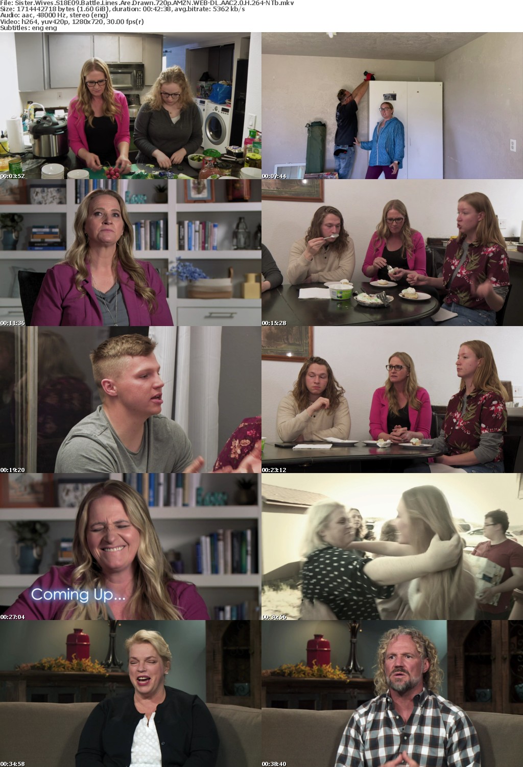 Sister Wives S18E09 Battle Lines Are Drawn 720p AMZN WEB-DL AAC2 0 H 264-NTb