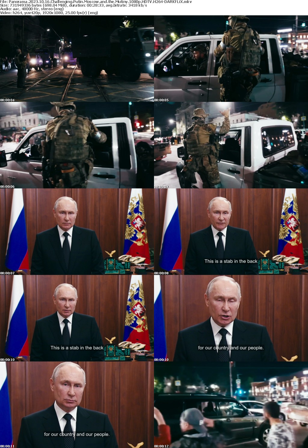 Panorama 2023 10 16 Challenging Putin Moscow and the Mutiny 1080p HDTV H264-DARKFLiX