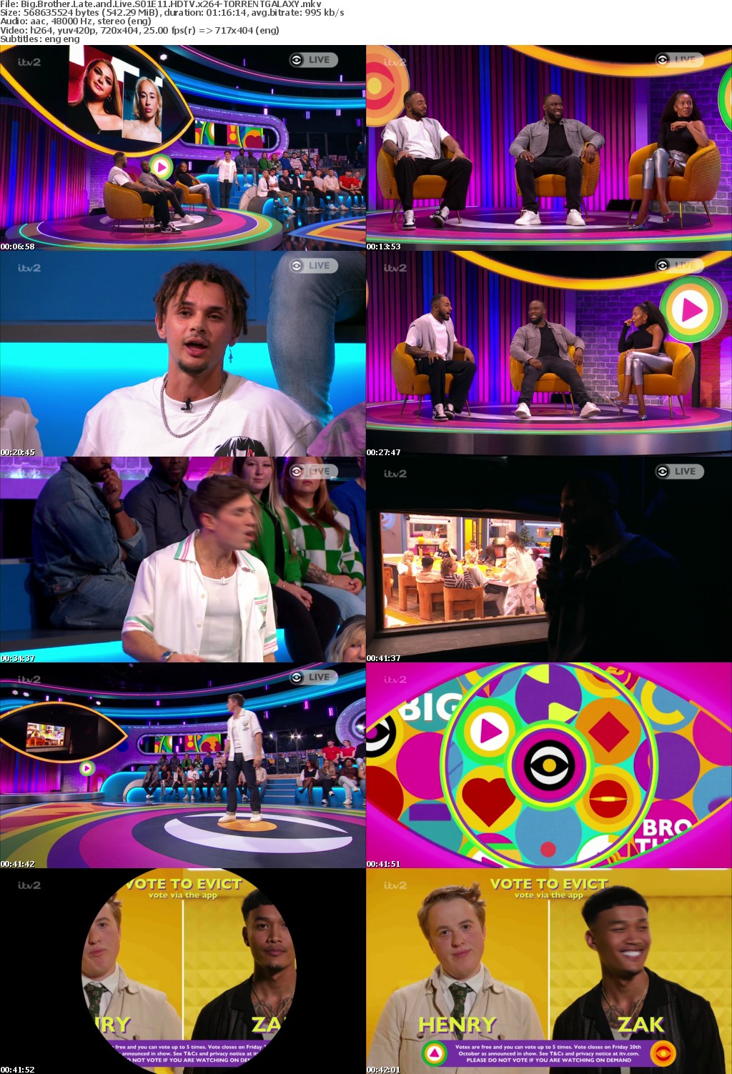 Big Brother Late and Live S01E11 HDTV x264-GALAXY