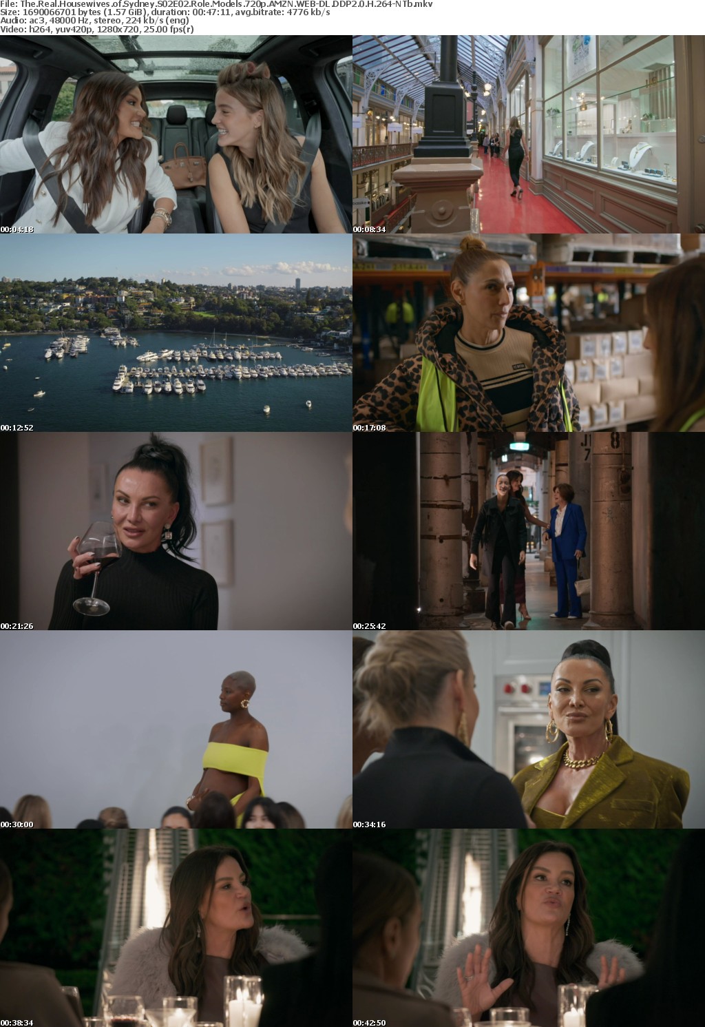 The Real Housewives of Sydney S02E02 Role Models 720p AMZN WEB-DL DDP2 0 H 264-NTb