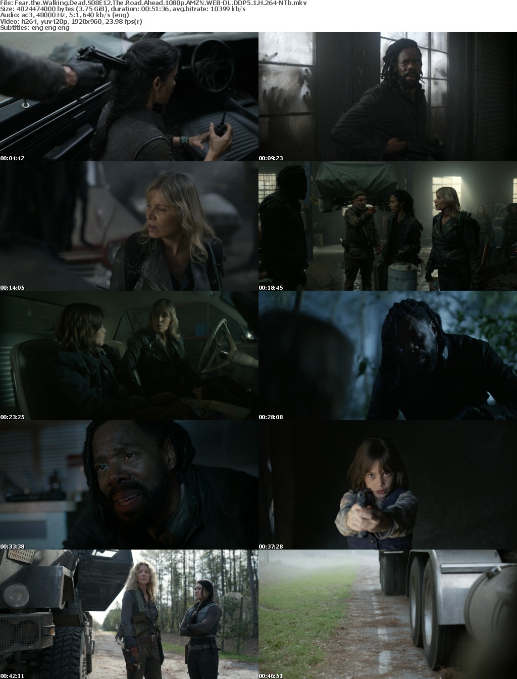 Fear the Walking Dead S08E12 The Road Ahead 1080p AMZN WEB-DL DDP5 1 H 264-NTb