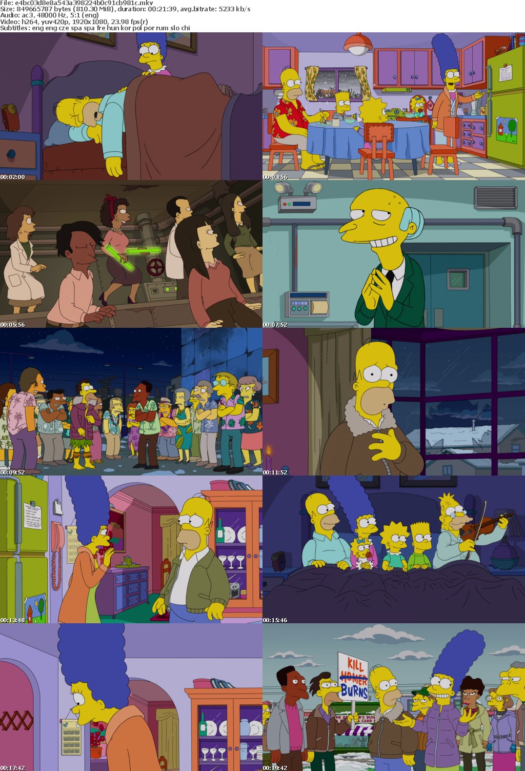The Simpsons S35E07 Its a Blunderful Life 1080p DSNP WEB-DL DDP5 1 H 264-NTb