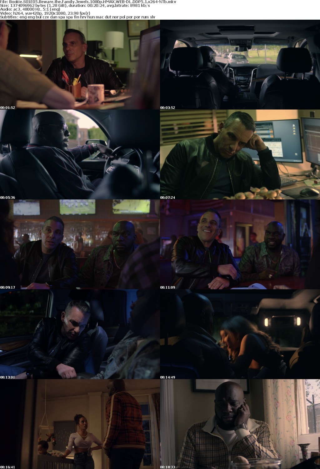 Bookie S01E05 Beware the Family Jewels 1080p HMAX WEB-DL DDP5 1 x264-NTb