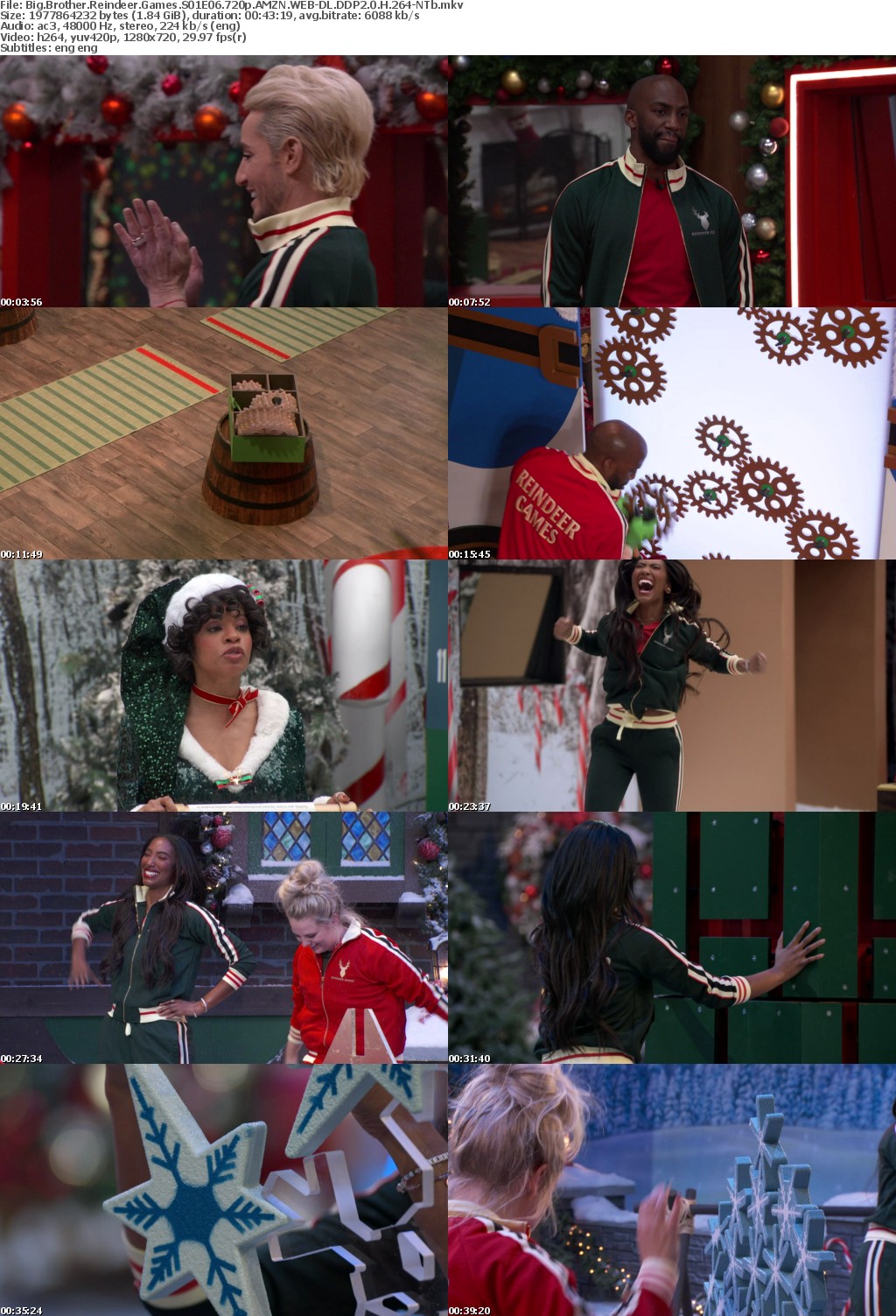 Big Brother Reindeer Games S01E06 720p AMZN WEB-DL DDP2 0 H 264-NTb