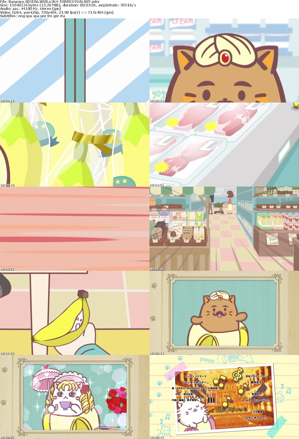 Bananya S01E06 WEB x264-GALAXY