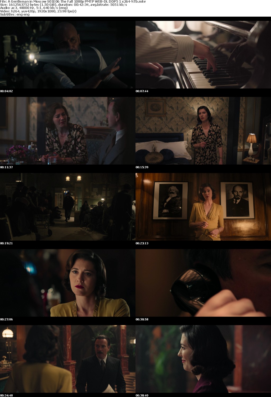 A Gentleman in Moscow S01E06 The Fall 1080p PMTP WEB-DL DDP5 1 x264-NTb