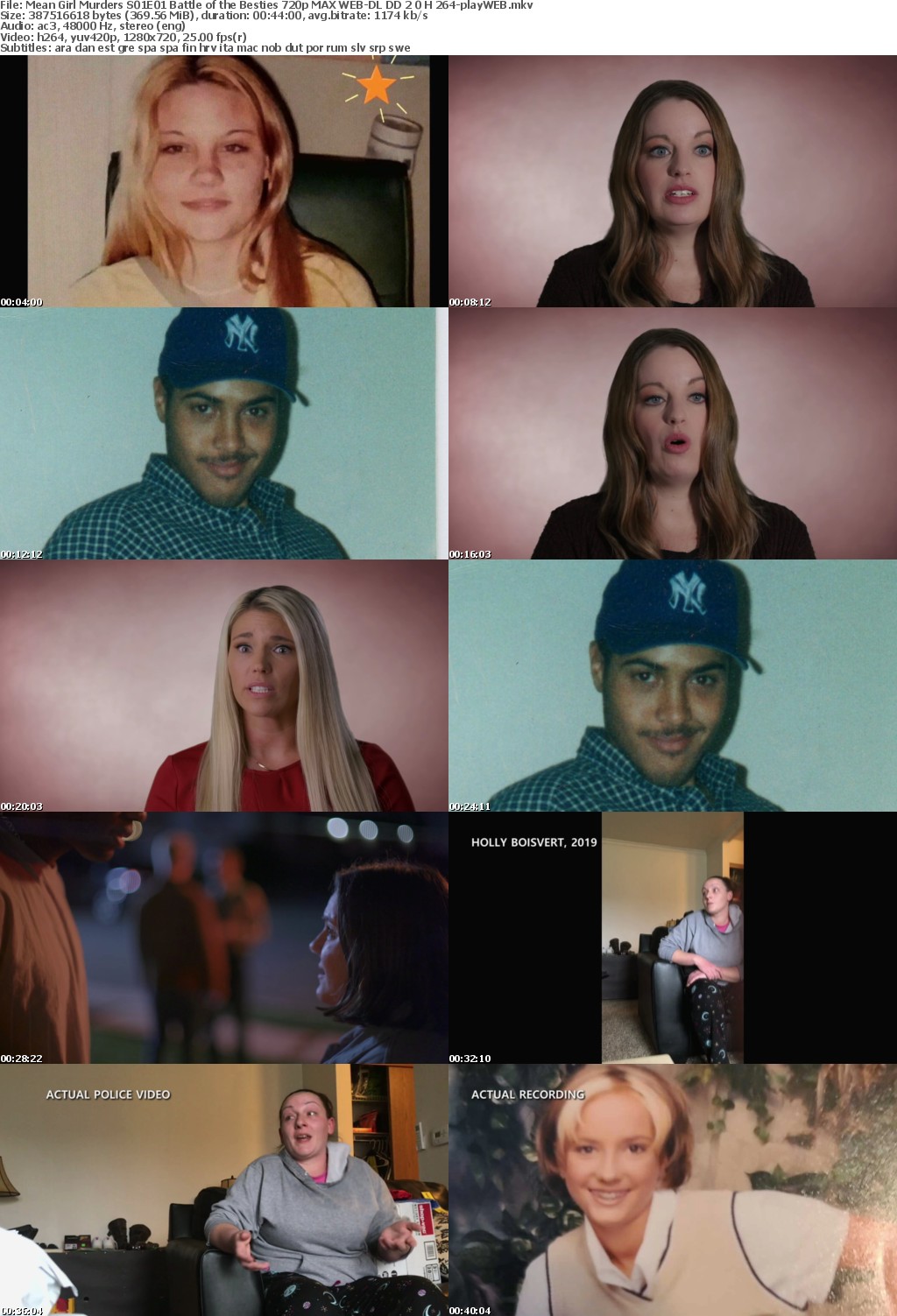 Mean Girl Murders S01E01 Battle of the Besties 720p MAX WEB-DL DD 2 0 H 264-playWEB